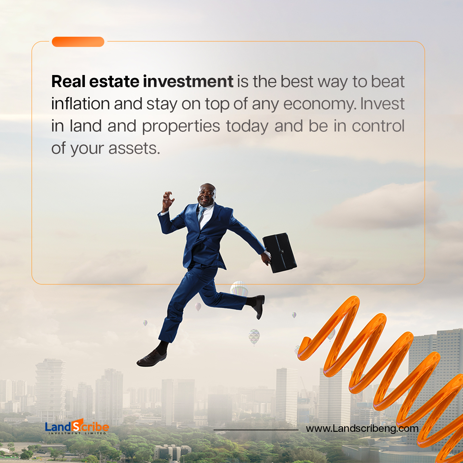 Landscribe Real Estate project by Witstart Agency
